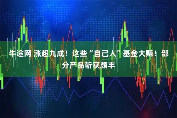 牛途网 涨超九成！这些“自己人”基金大赚！部分产品斩获颇丰